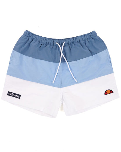 Ellesse Cielo Badeshorts Dunkelblau/Hellblau/Weiß