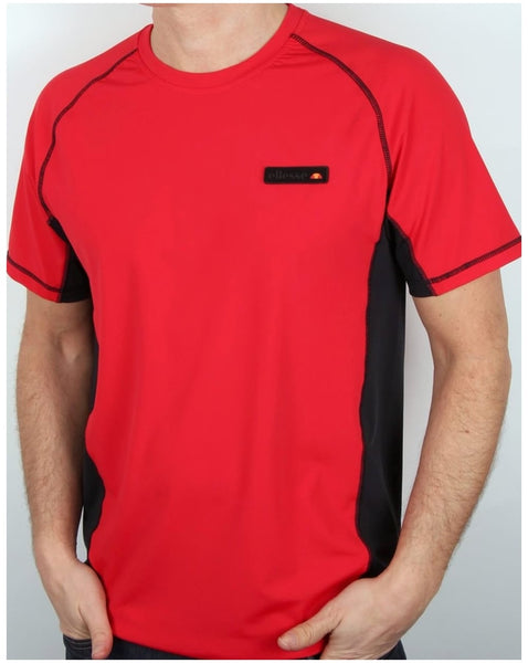 Ellesse Cimone T Shirts Red