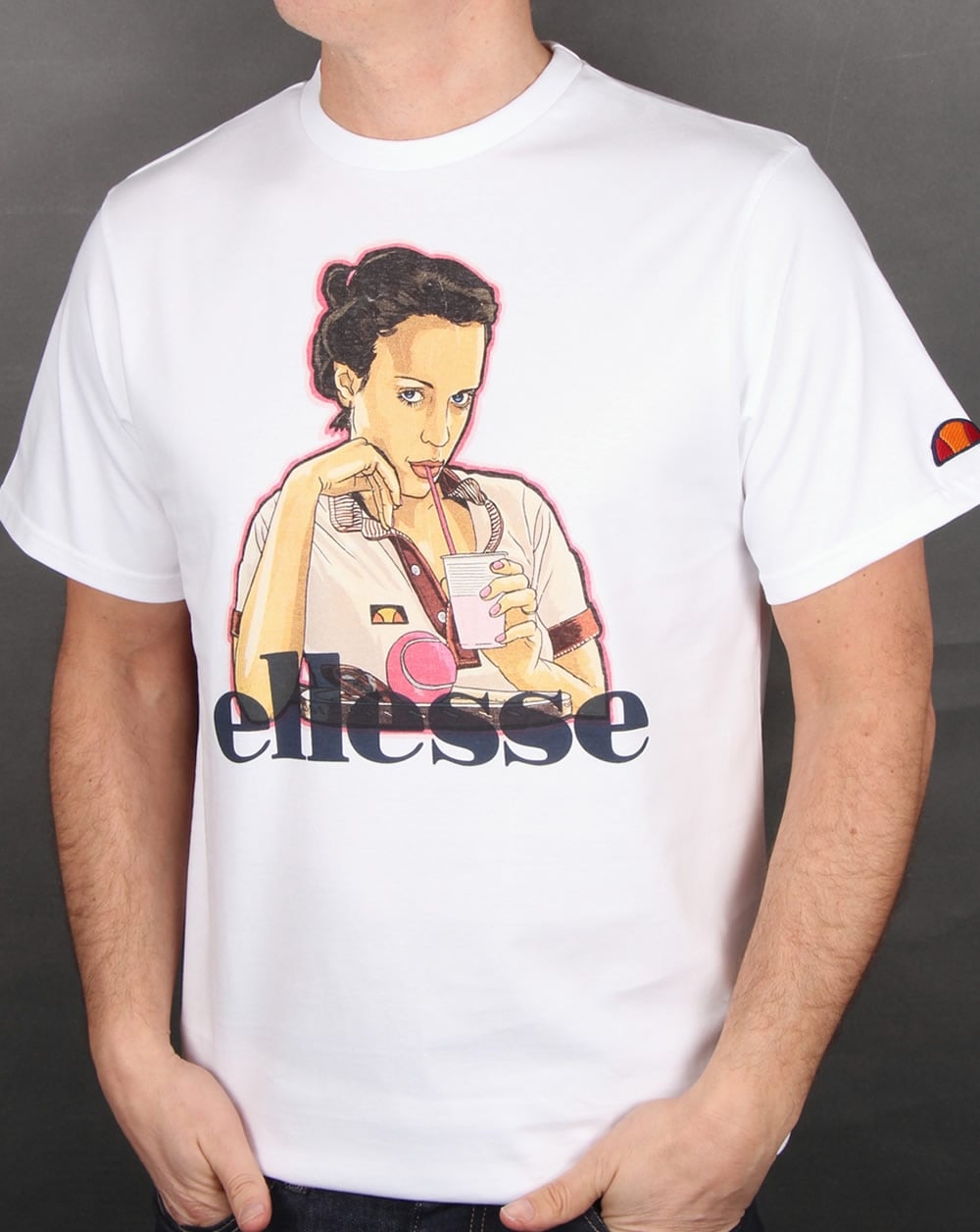 Ellesse Cinzia T Shirt White