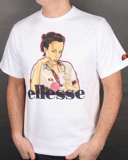 Ellesse – Cinzia – T-Shirt in Weiß