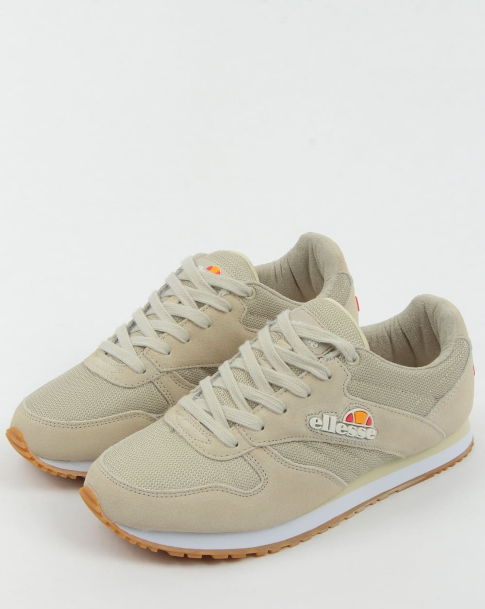 Ellesse City Runner Trainers Off White/gum
