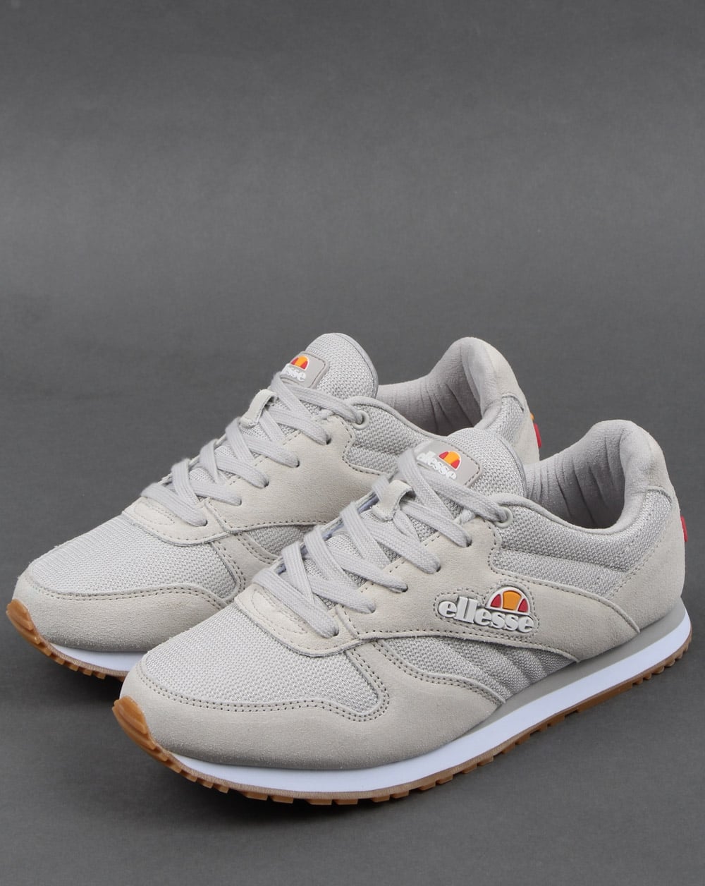 Ellesse City Runner Trainers Soft Grey/gum