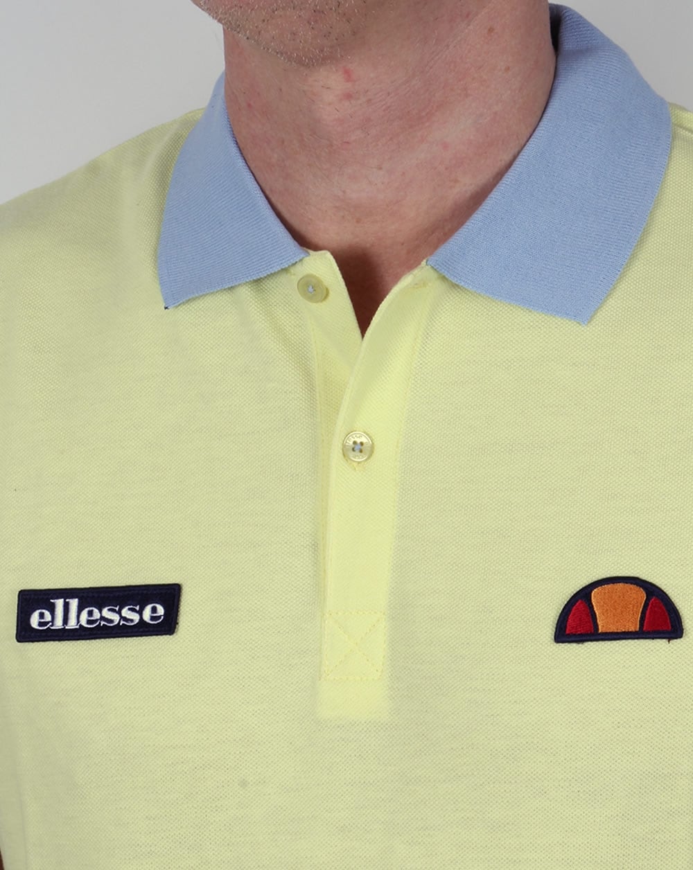Ellesse Clarkes Citrus Lemon Poloshirt – Legend Edition
