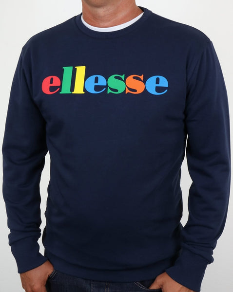 Ellesse Colour Spectrum Sweat Navy