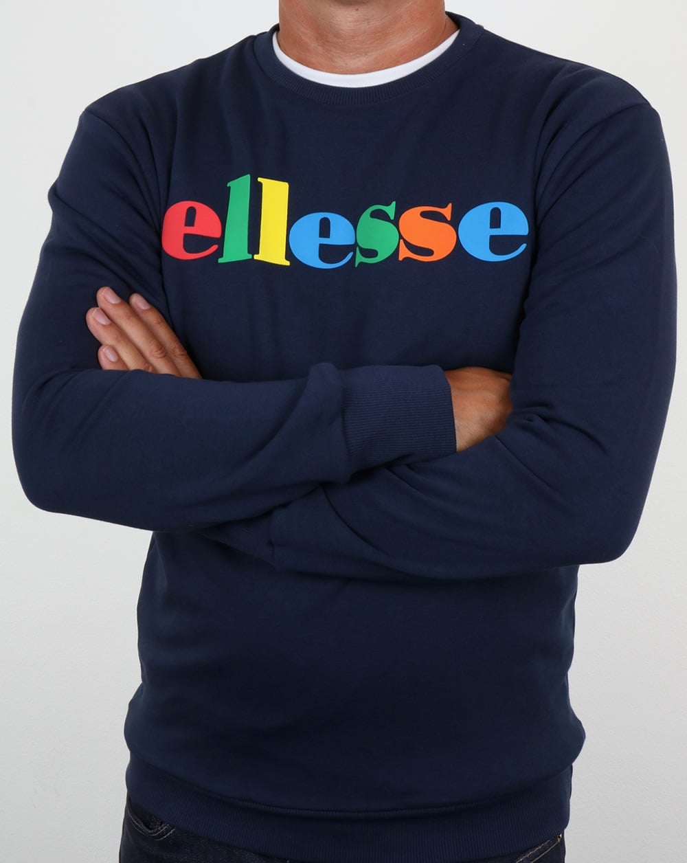 Ellesse Colour Spectrum Sweat Navy