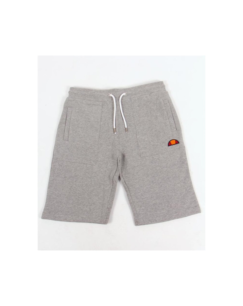 Ellesse – Cusna – Fleece-Shorts in Graumeliert