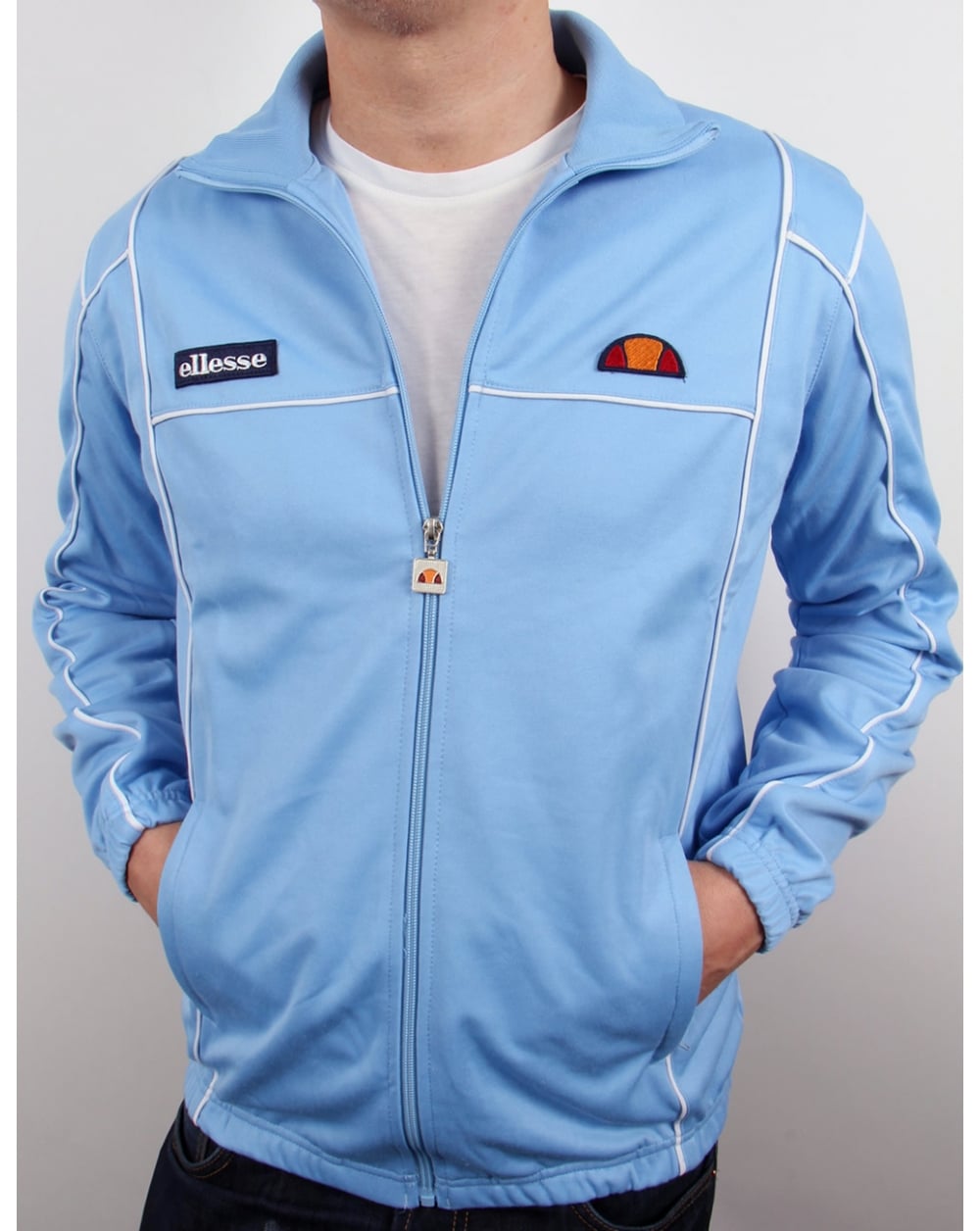 Ellesse Dolamiti Track Top Sky Blue