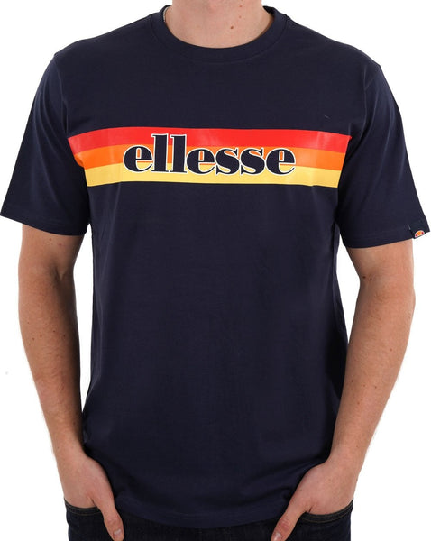 Ellesse Driletto T Shirt Navy