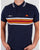 Ellesse Elite Striped Polo Shirt Navy