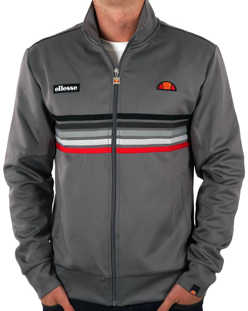 Ellesse Elite Track Top Grey