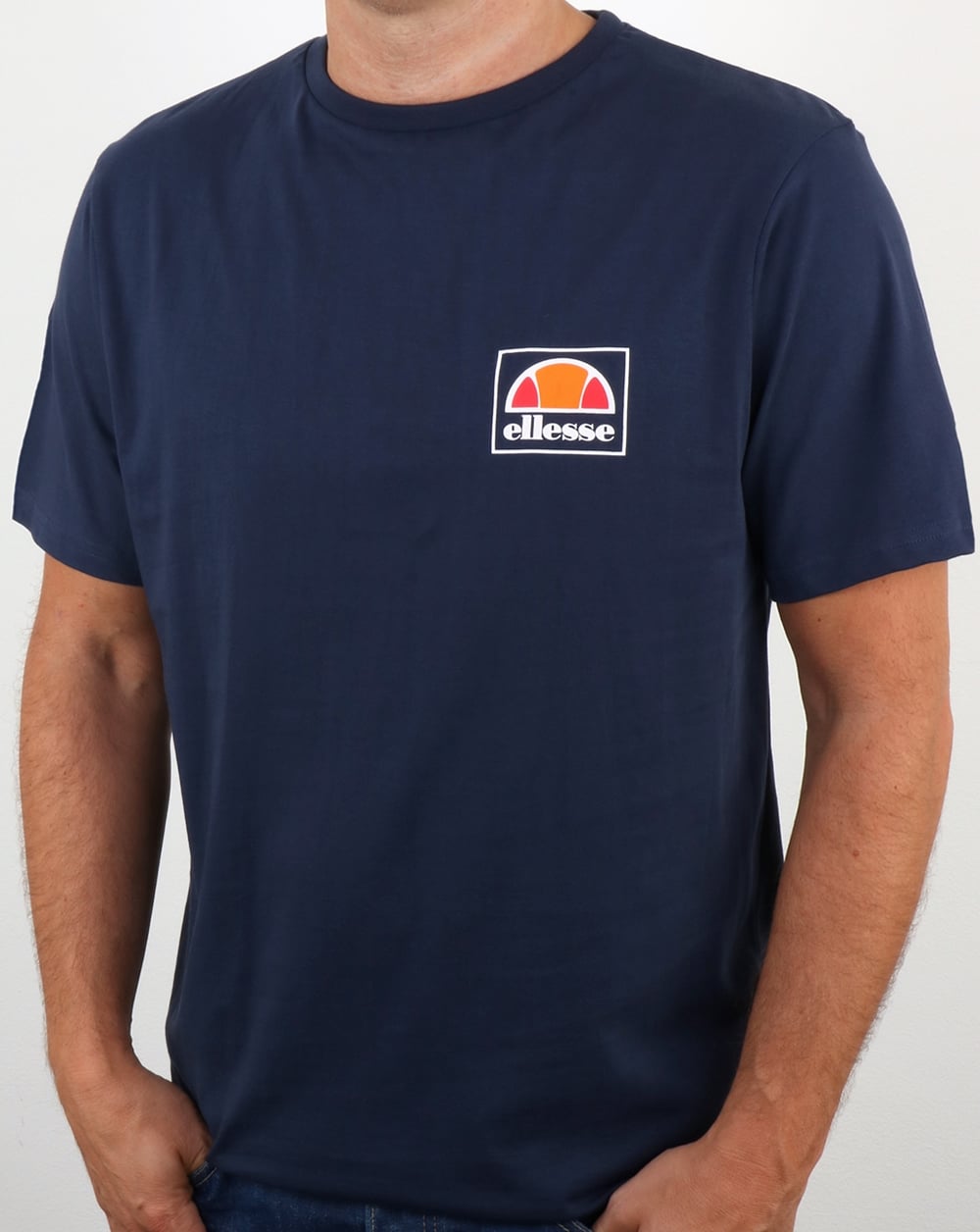 Ellesse – Emeroni – T-Shirt in Marineblau