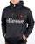 Ellesse Emiro Qtr Zip Hoody Graphite Marl