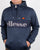 Ellesse Emiro Qtr Zip Hoody Navy Marl