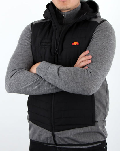 Ellesse Etros Reflektierende Weste Schwarz
