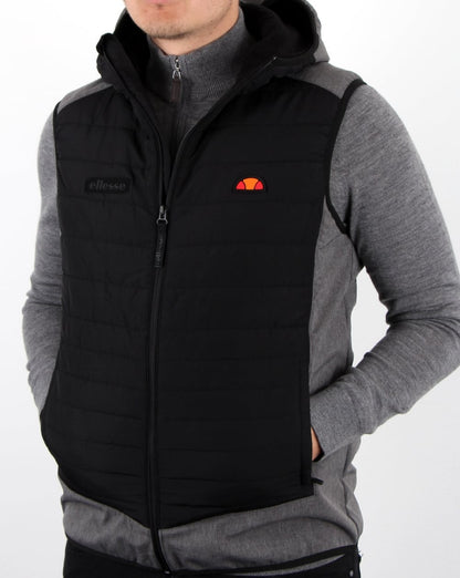 Ellesse Etros Reflektierende Weste Schwarz