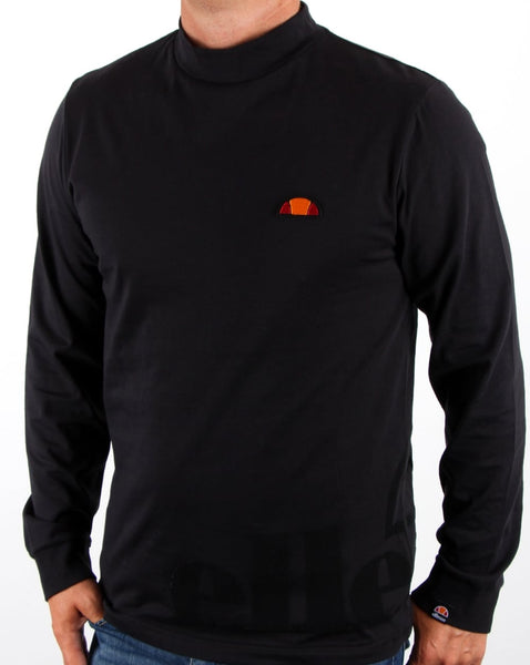 Ellesse Fasubu Ls T Shirt Black