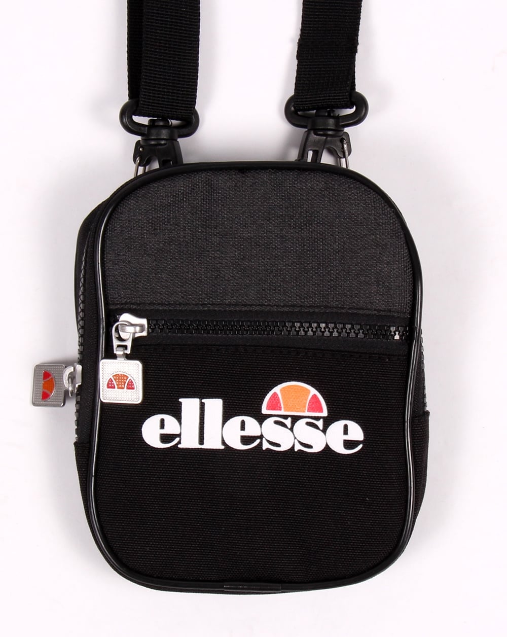 Ellesse Fiero Small Shoulder Bag Black/black Marl