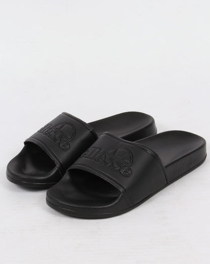 Ellesse – Fillipo – Slider in Schwarz-Mono
