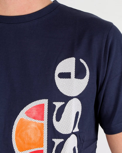 Ellesse – Fissore – T-Shirt mit Logo in Marineblau
