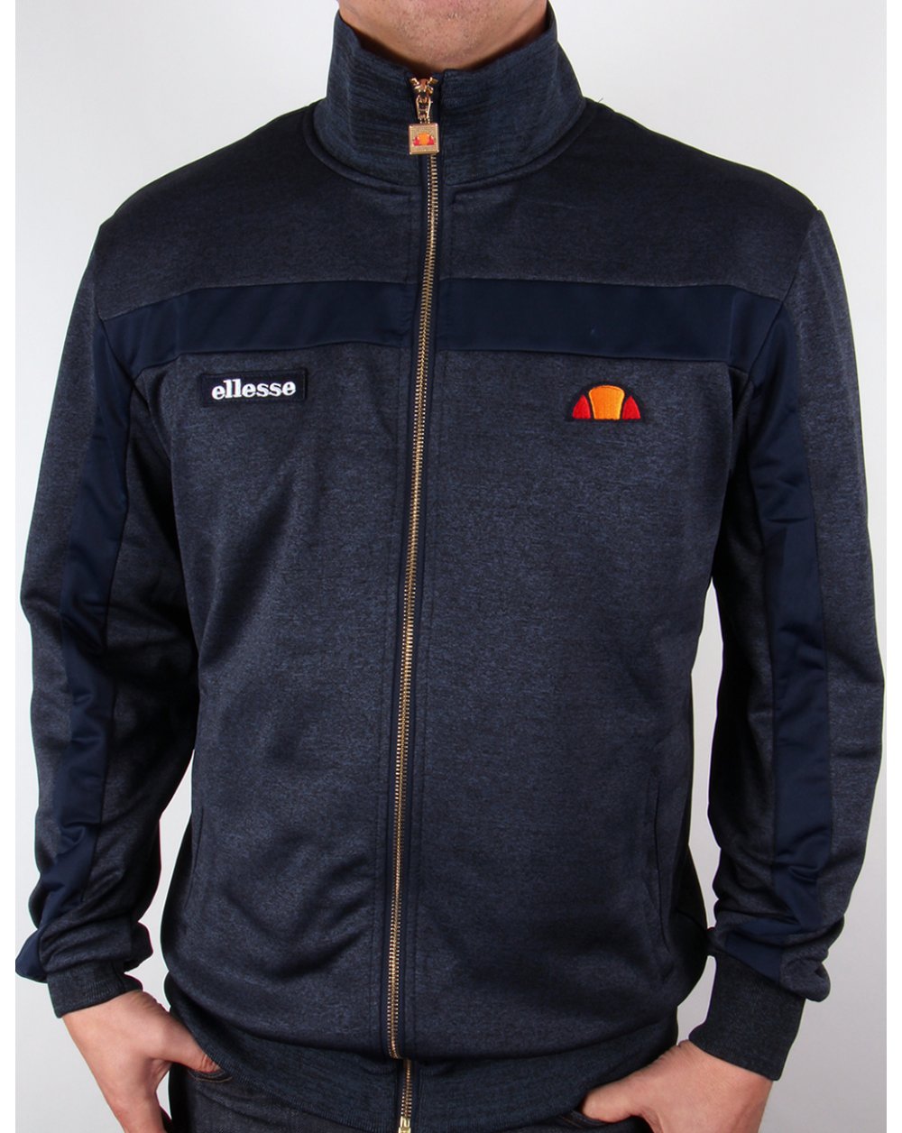 Ellesse Fonda Track Top Marineblau