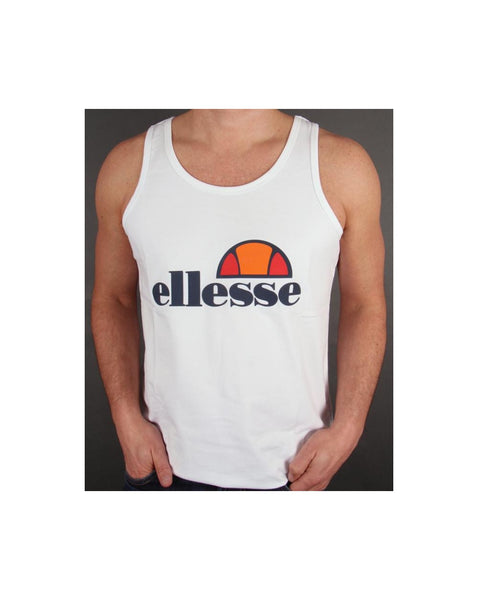 Ellesse Frattini Logo Vest White