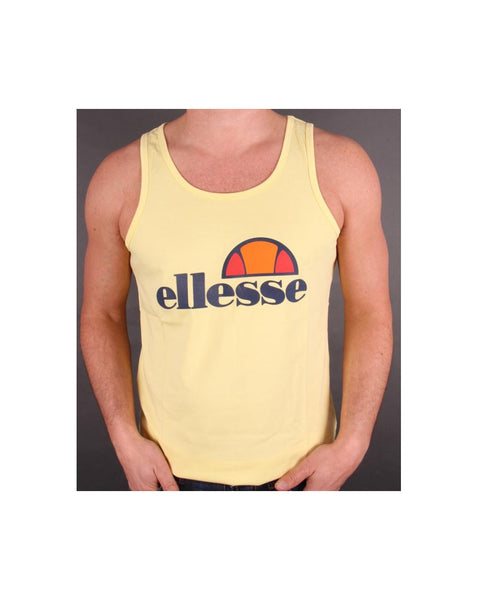 Ellesse Frattini Logo Vest Yellow