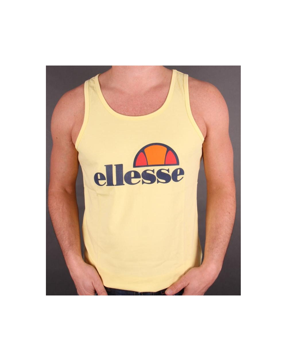 Ellesse Frattini Logo Vest Yellow