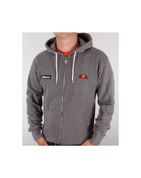 Ellesse Full Zip Hoodie Dark Grey