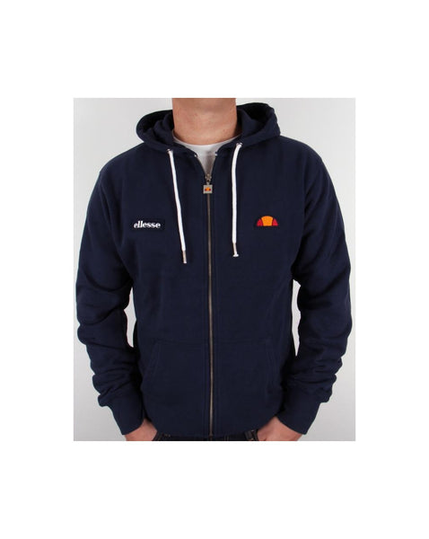 Ellesse Full Zip Hoodie Navy