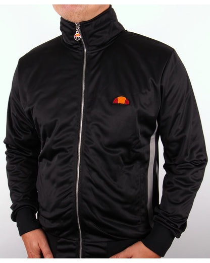 Ellesse – Gasp – Trainingsjacke in Schwarz