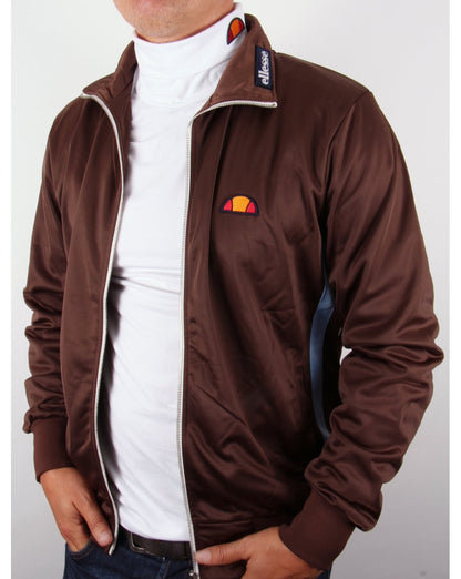 Ellesse – Gasp – Trainingsjacke in Braun