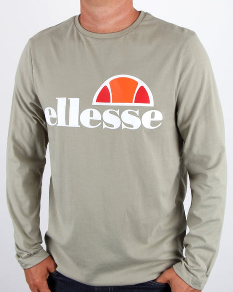 Ellesse Grazie Long Sleeve T Shirt Seagrass