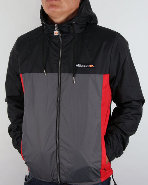 Ellesse Herens Jacket Black/Grey/Red