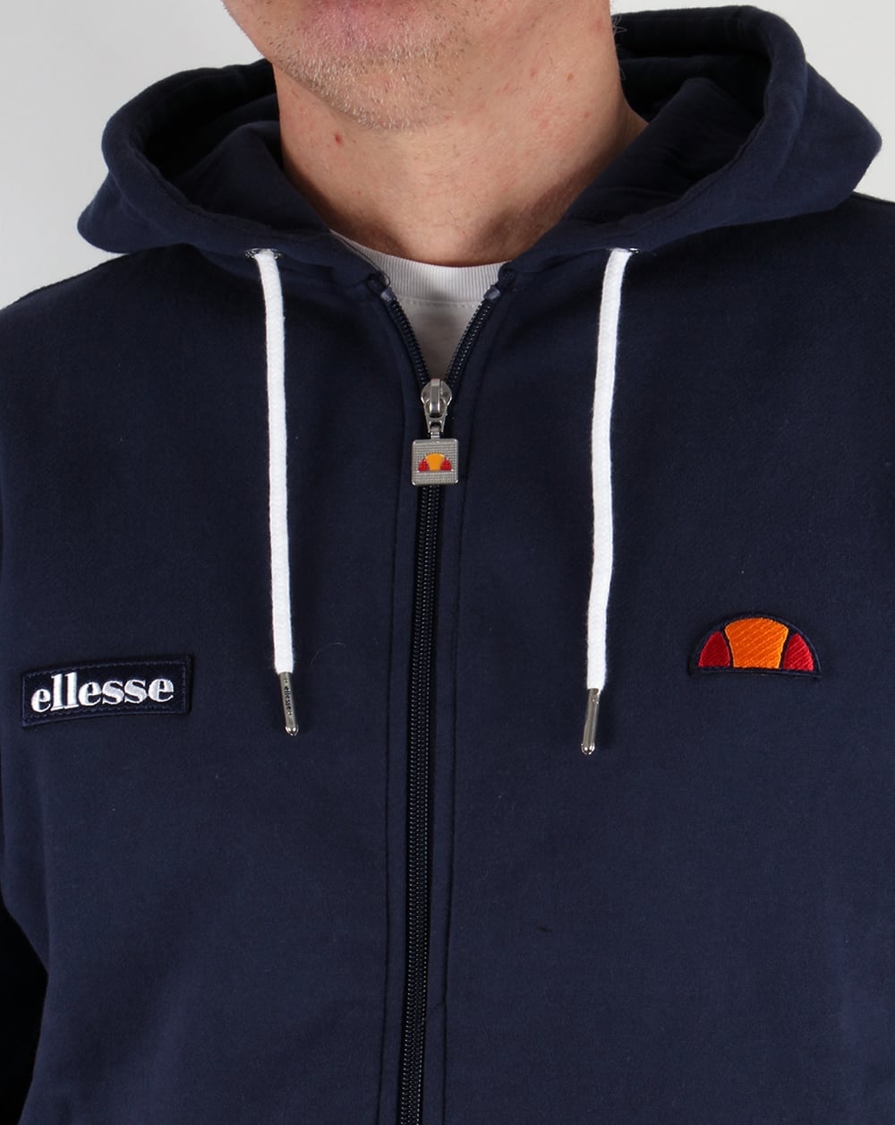 Ellesse Hoodie Navy Full Zip tappa