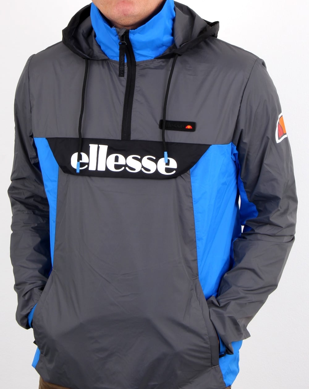 Ellesse Ion Jacke Grau/Blau