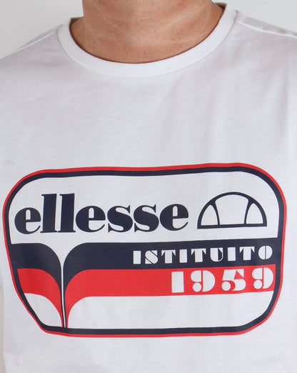 Ellesse Istituto T-Shirt Weiß