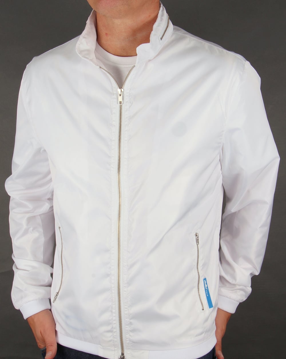 Ellesse Italia Apuan Bomber Jacket White