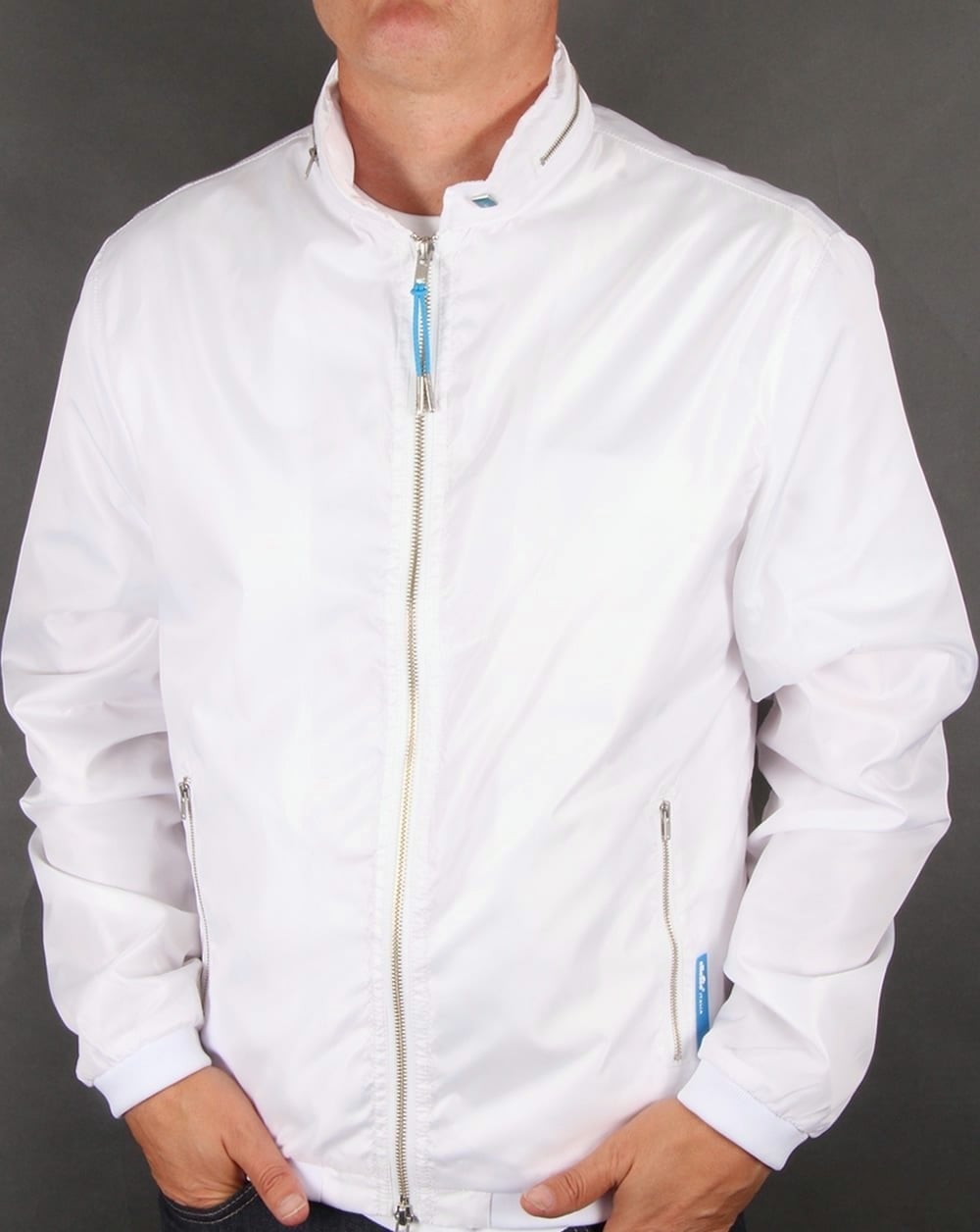 Ellesse Italia Apuan Bomber Jacket White