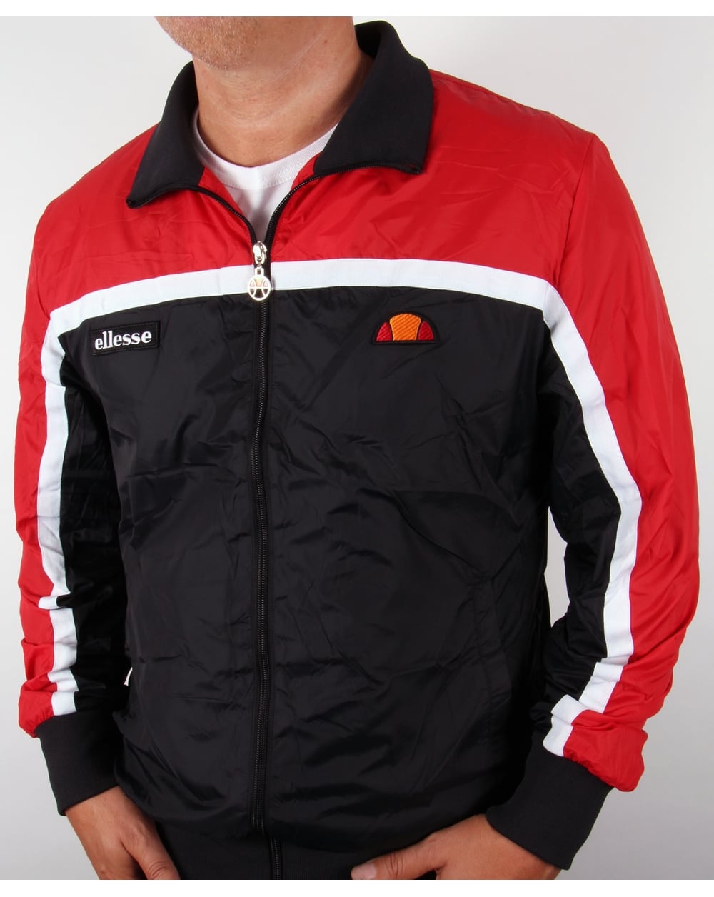 Ellesse Jetty Windbreaker Black/Red