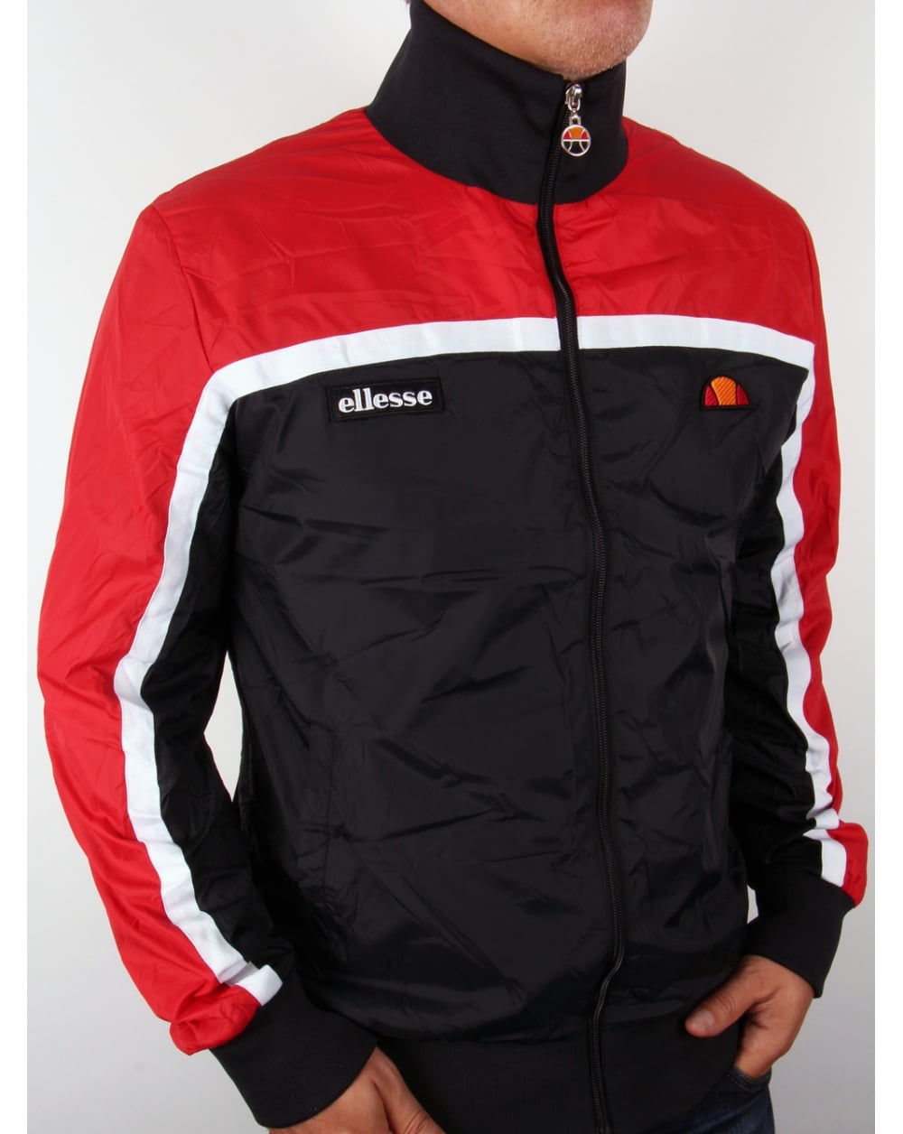 Ellesse Jetty Windbreaker Black/Red