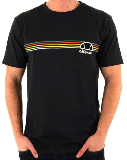 Ellesse – Lental – T-Shirt in Schwarz