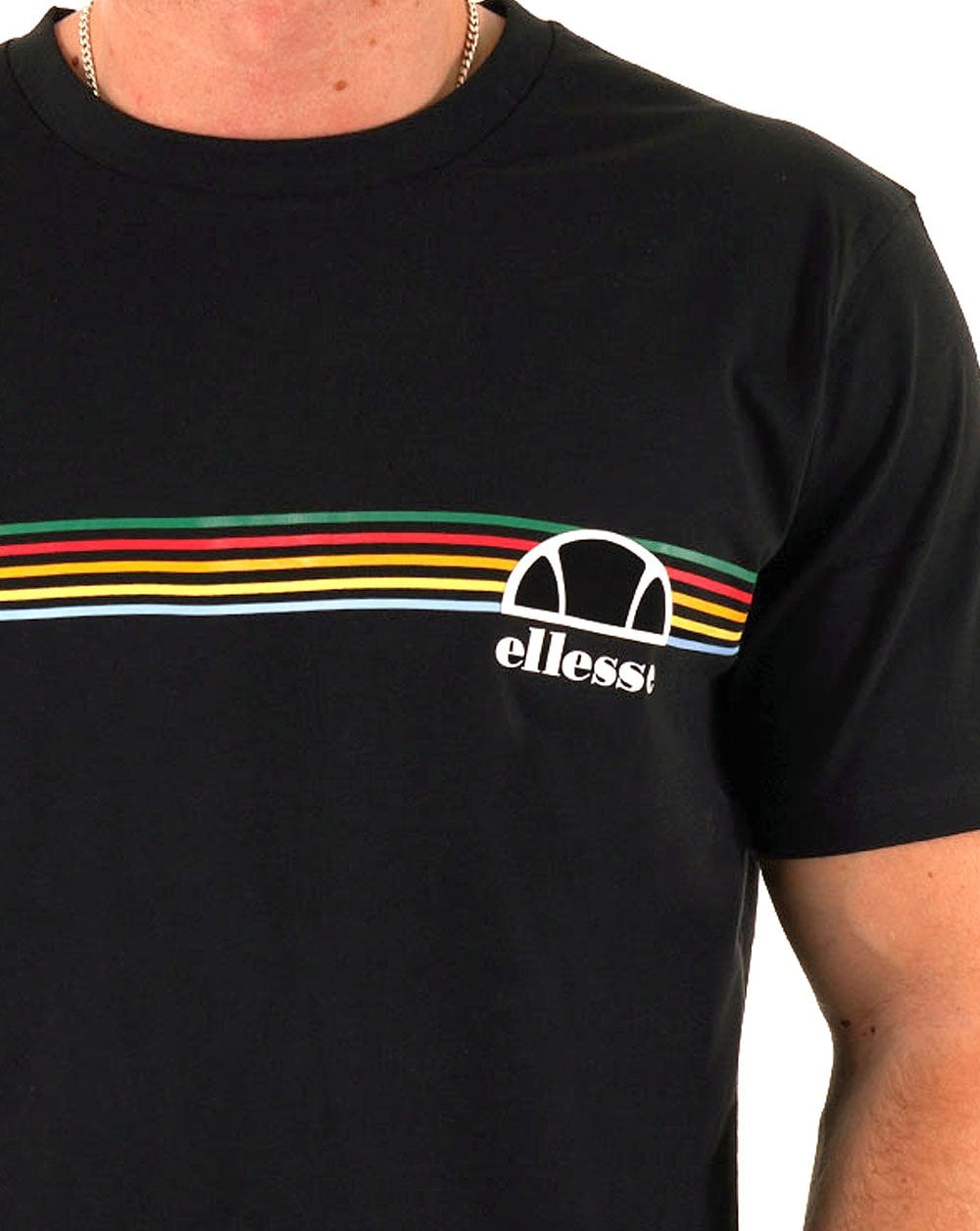 Ellesse – Lental – T-Shirt in Schwarz