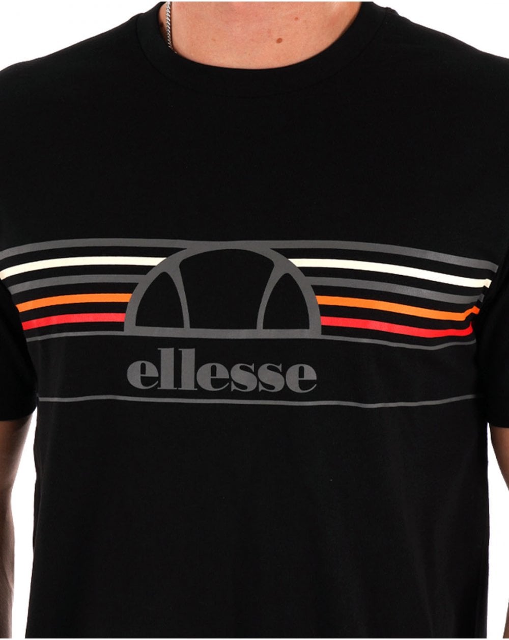 Ellesse Lentamente T-Shirt Schwarz