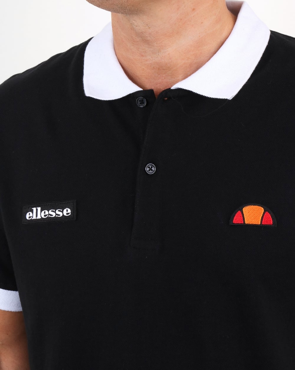 Ellesse Lessepsia Poloshirt Schwarz