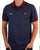 Ellesse Lessepsia Polo Shirt Navy/Burgundy