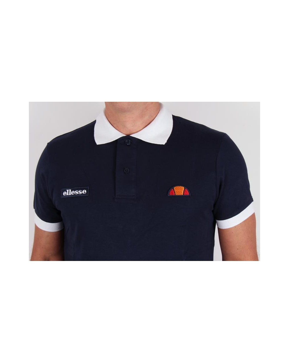 Ellesse Lessepsia Polo Shirt Navy
