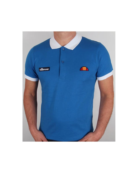 Ellesse Lessepsia Polo Shirt Royal Blue