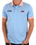 Ellesse Lessepsia Polo Shirt Sky Blue/Pink