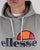 Ellesse Logo Hoody Grey Marl