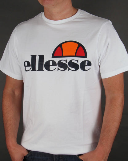 Ellesse Logo T-Shirt Doppelpack Marineblau/Weiß